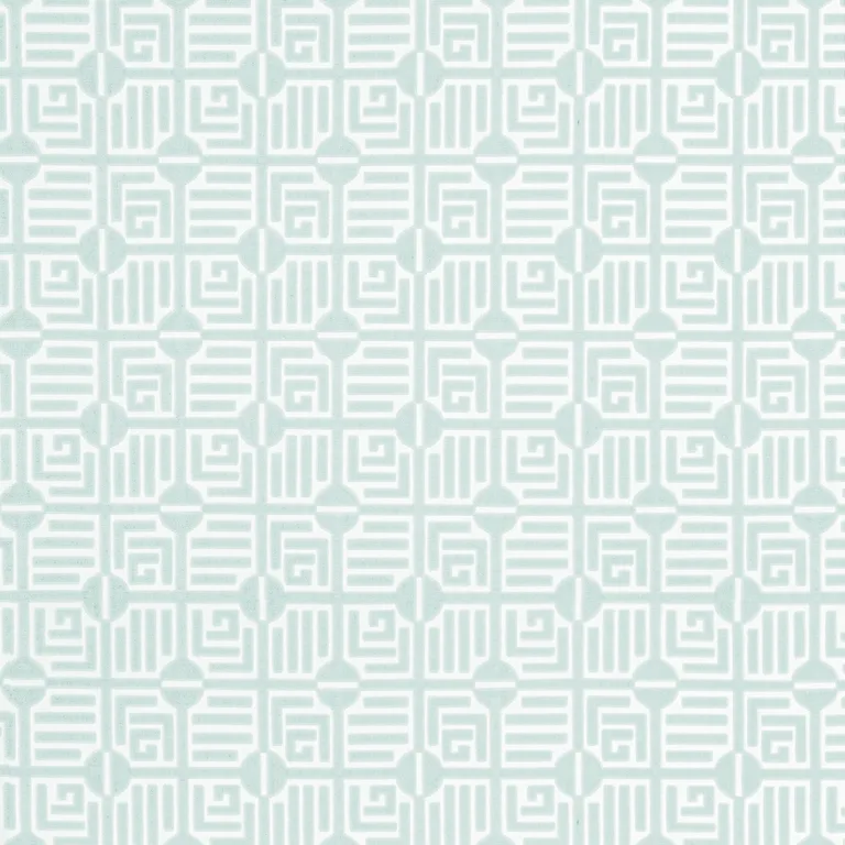 Thibaut Labyrinth Velvet in Mist (W713646)