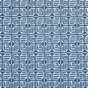 Thibaut Labyrinth Velvet in Navy (W713641)