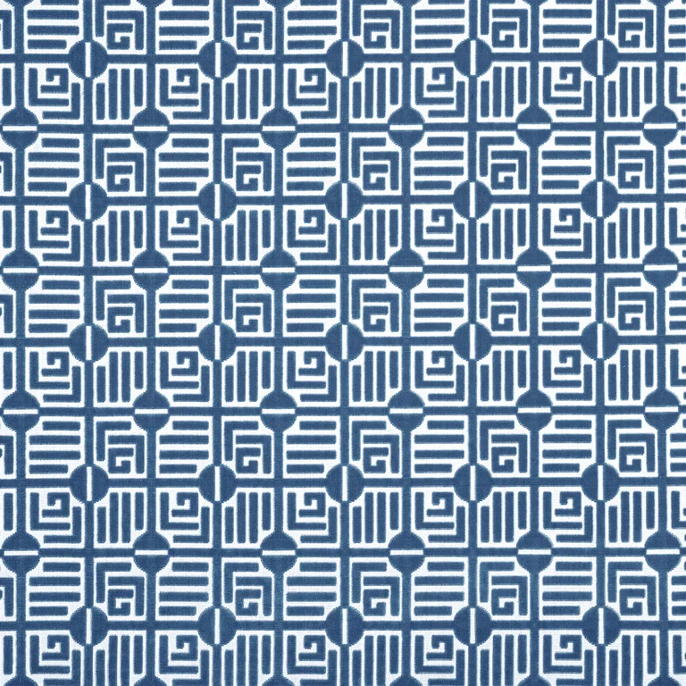 Thibaut Labyrinth Velvet in Navy (W713641)