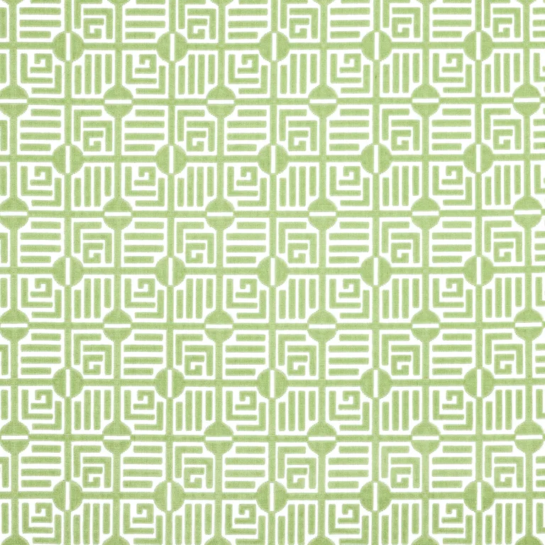 Thibaut Labyrinth Velvet in Sage (W713644)