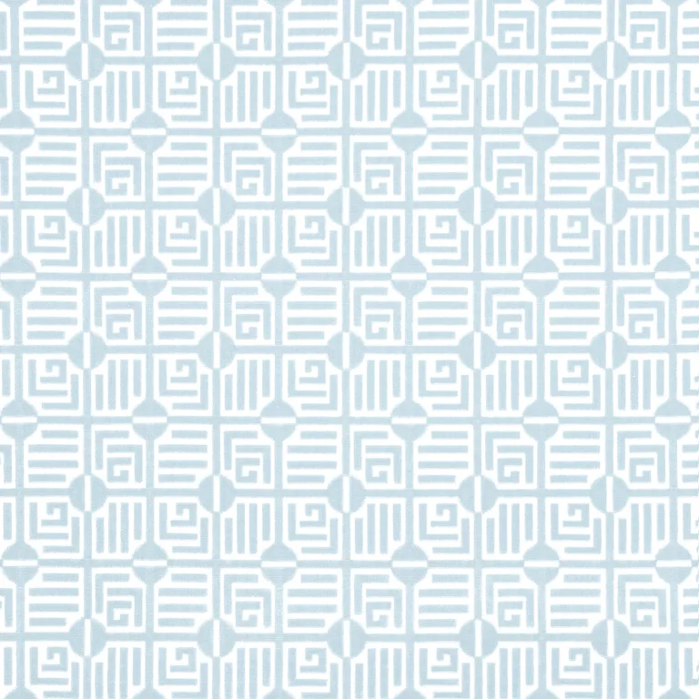 Thibaut Labyrinth Velvet in Spa Blue (W713643)