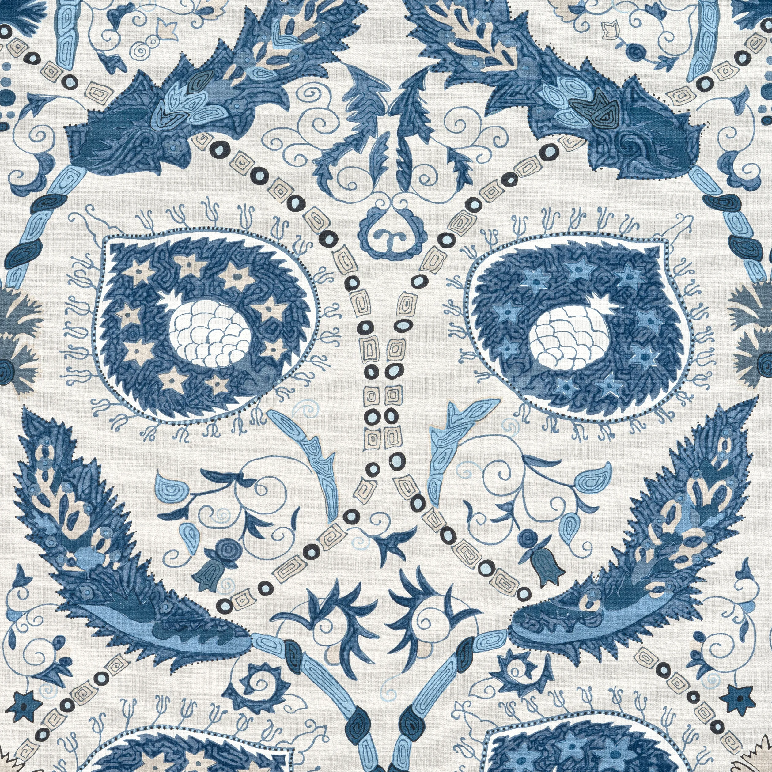 F913218 | Lewis – Blue and Beige