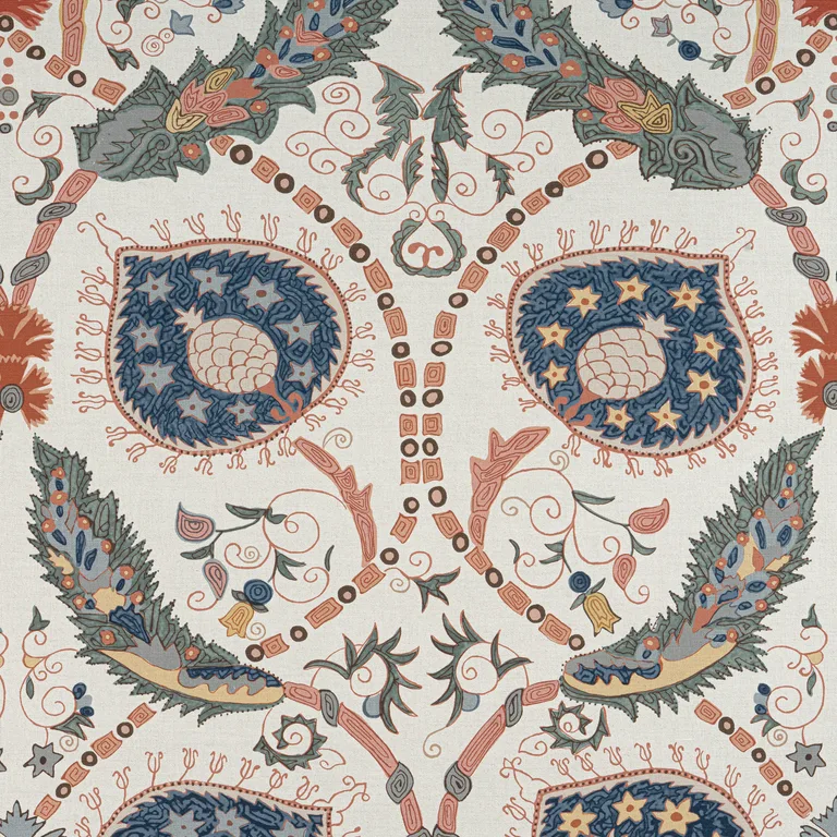 Thibaut Lewis in Coral and Blue (F913219)