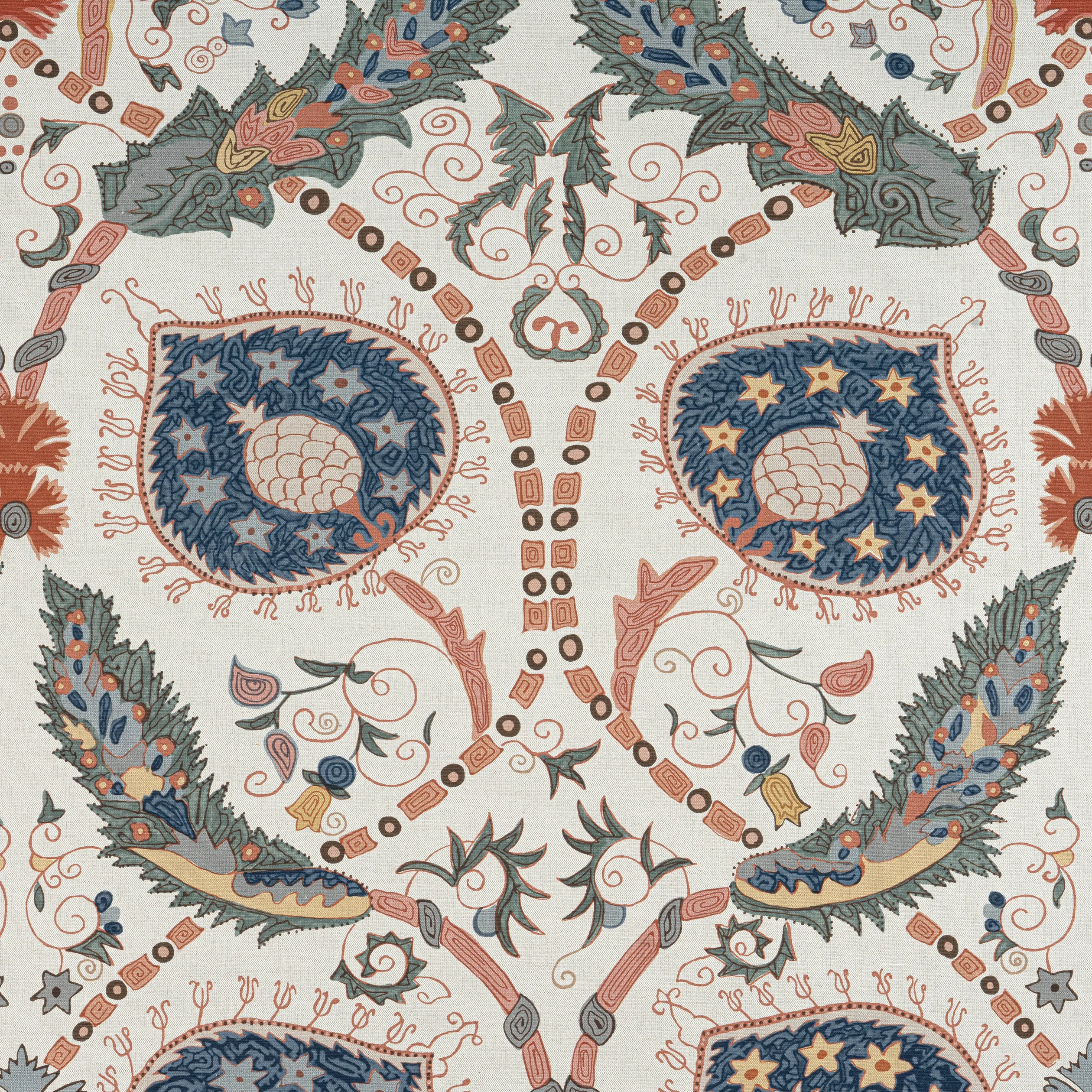 F913219 | Lewis – Coral and Blue