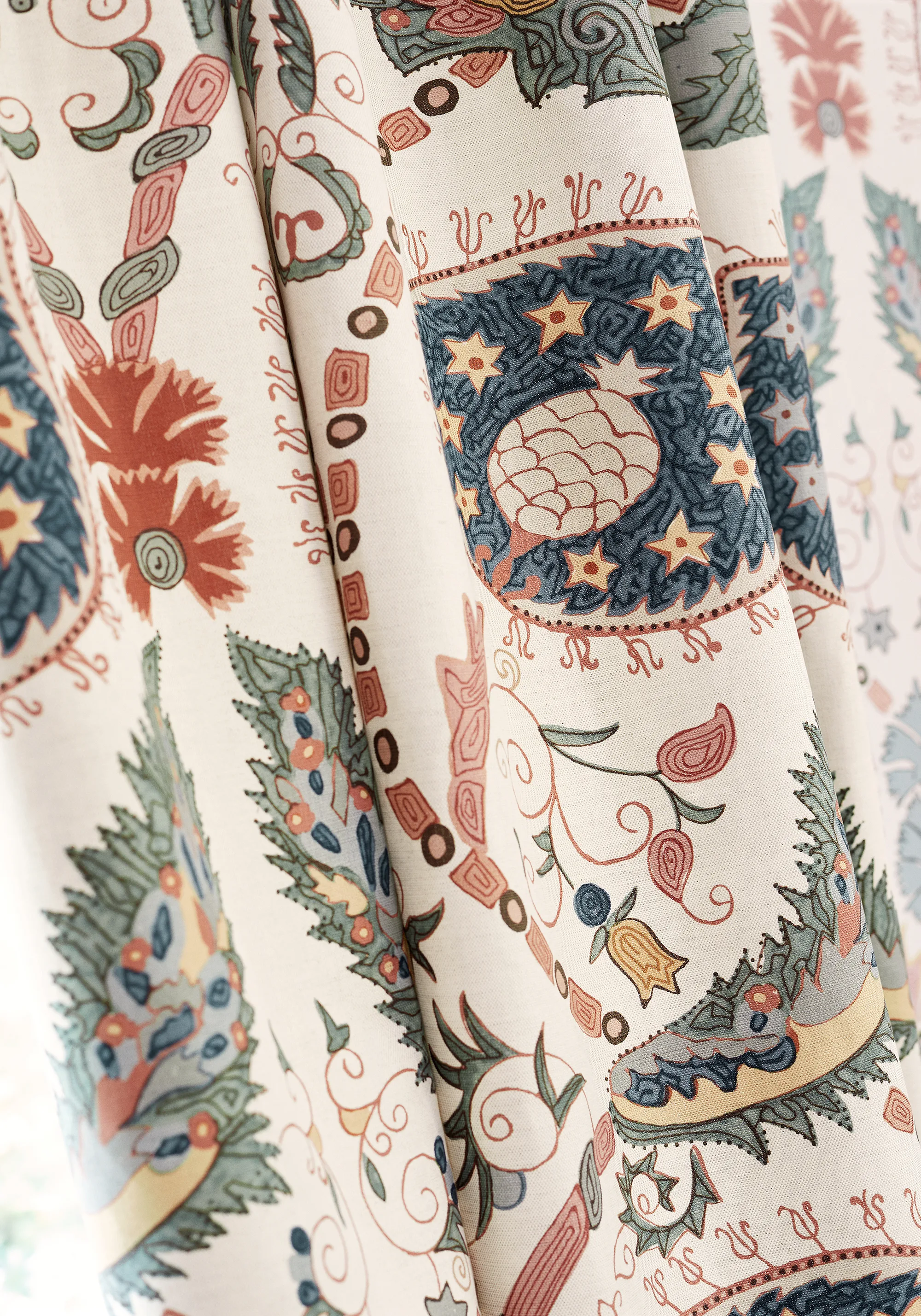 Thibaut Lewis in Coral and Blue (F913219)