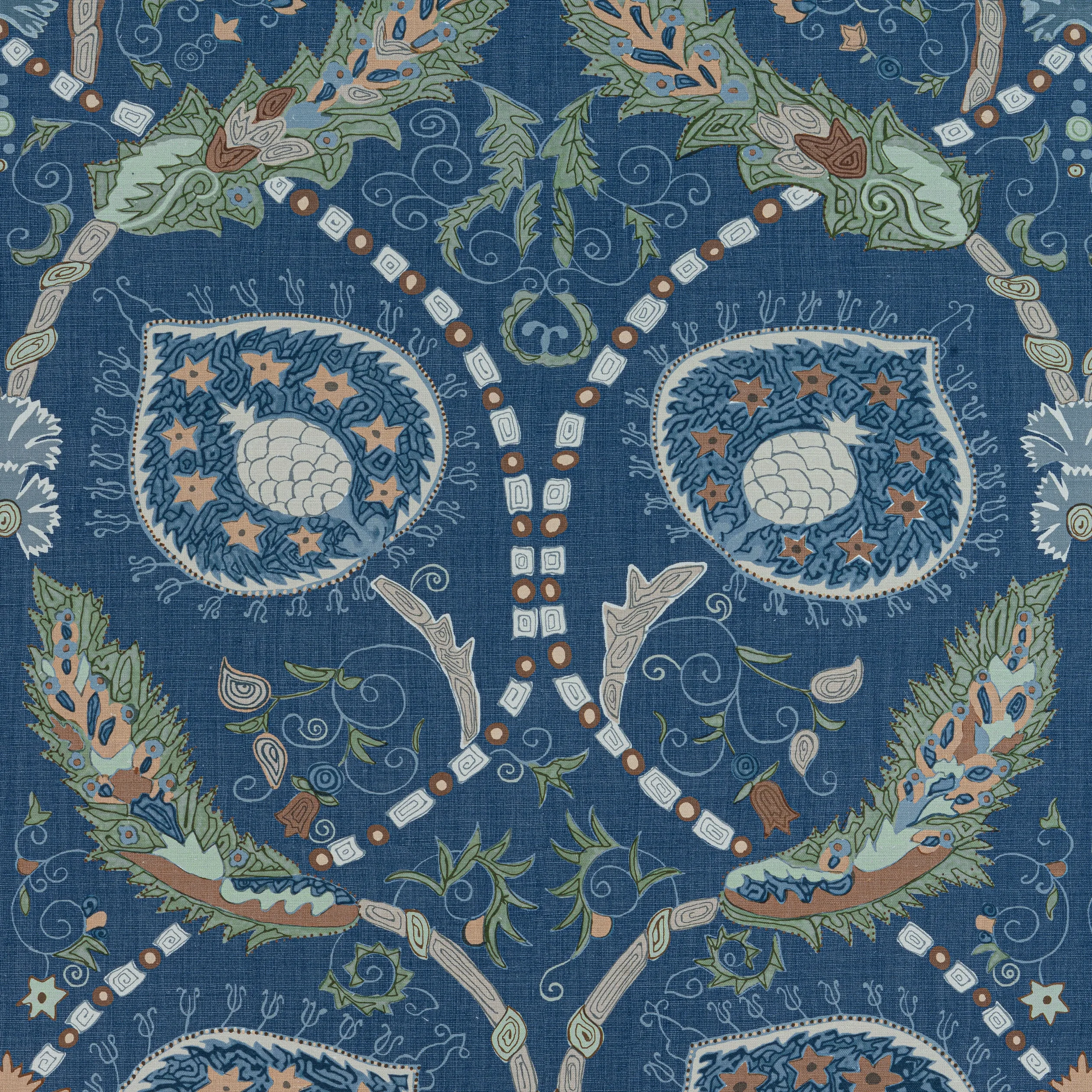 F913217 | Lewis – Navy and Teal