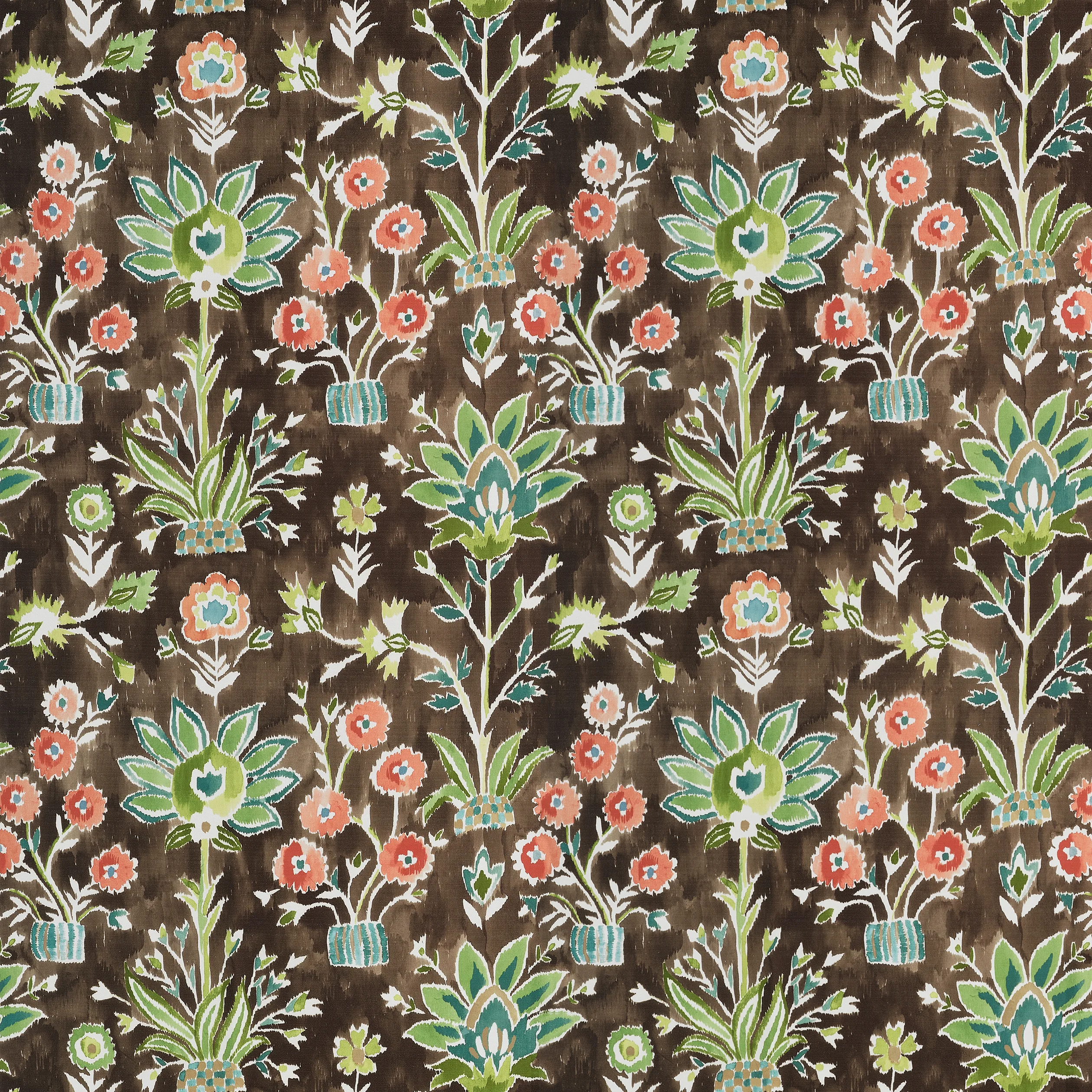 F711119 | Lilia Print – Chocolate