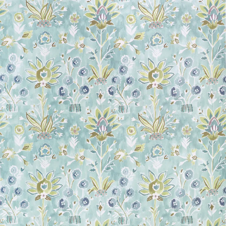 Thibaut Lilia Print in Mineral (F711117)