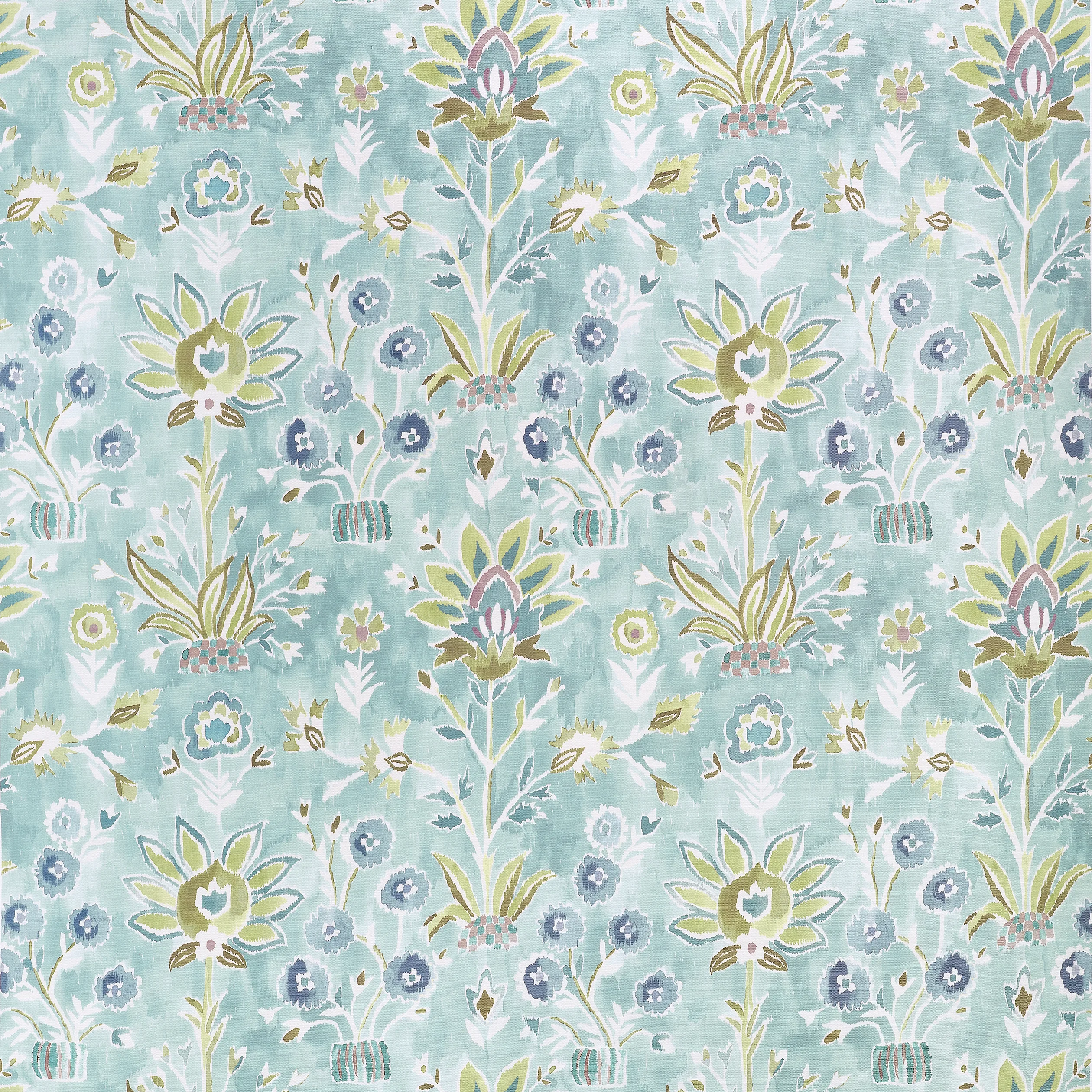 Thibaut Lilia Print in Mineral (F711117)