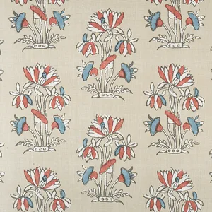 Thibaut Lily Flower in Beige and Sunbaked (F913206)