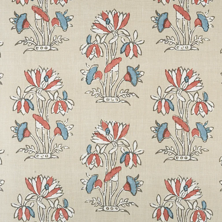 Thibaut Lily Flower in Beige and Sunbaked (F913206)