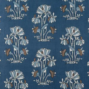Thibaut Lily Flower in Navy (F913203)