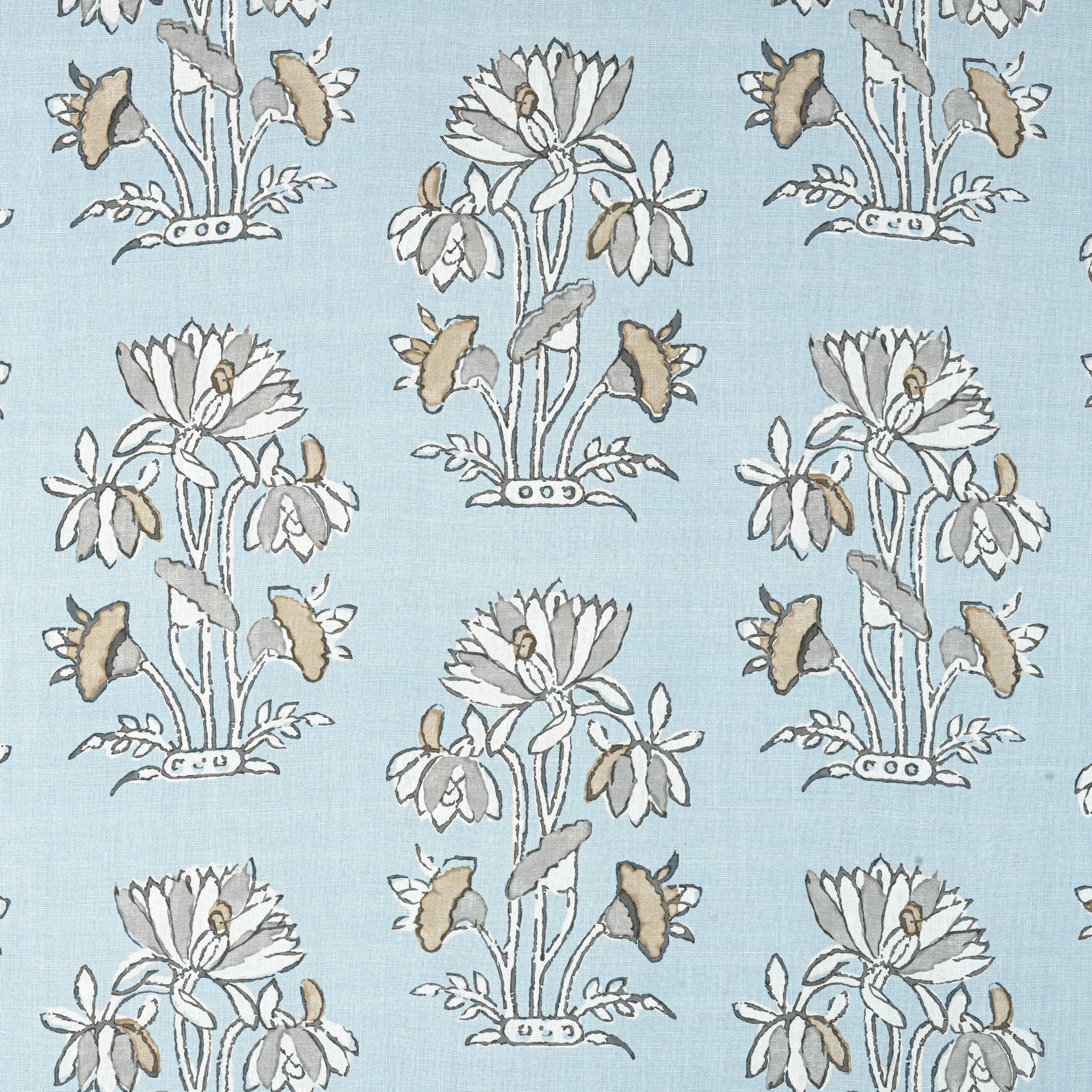 F913201 | Lily Flower – Spa Blue