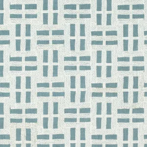 Anna French Lock Embroidery in Aqua (AW73003)