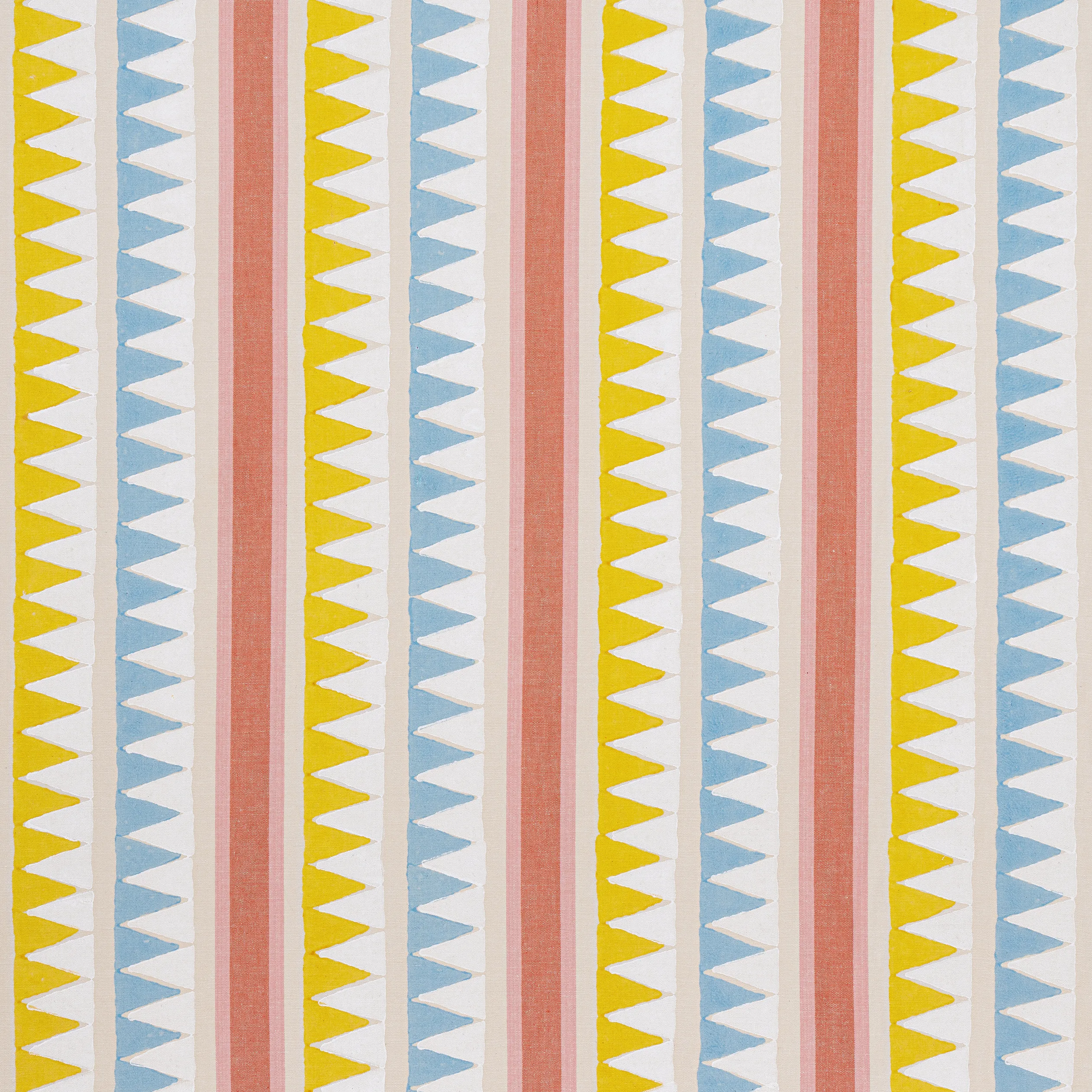 F916234 | Lomita Stripe – Coral and Yellow