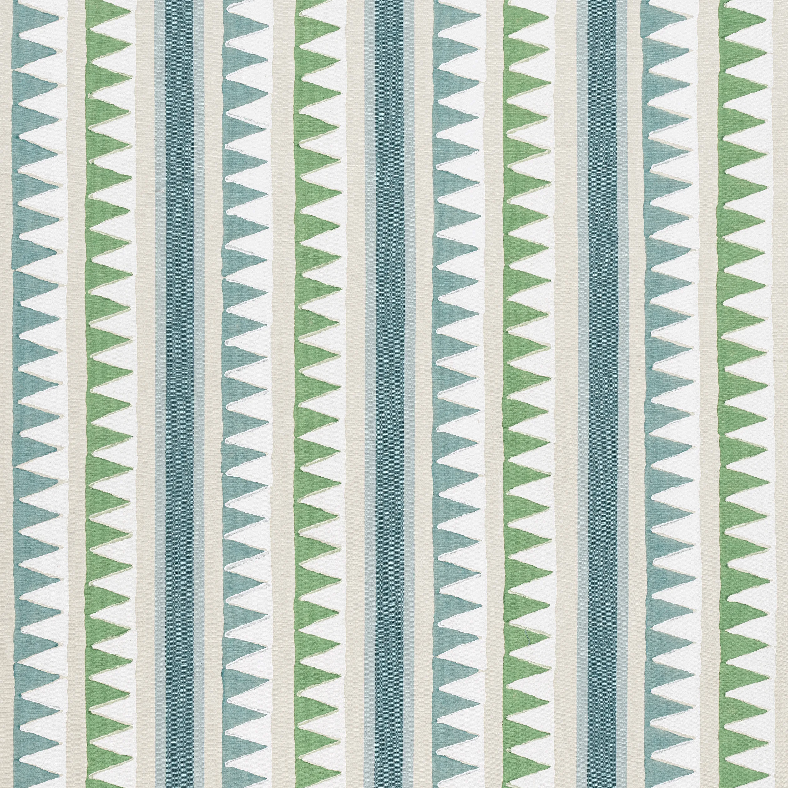 F916236 | Lomita Stripe – Green and Blue