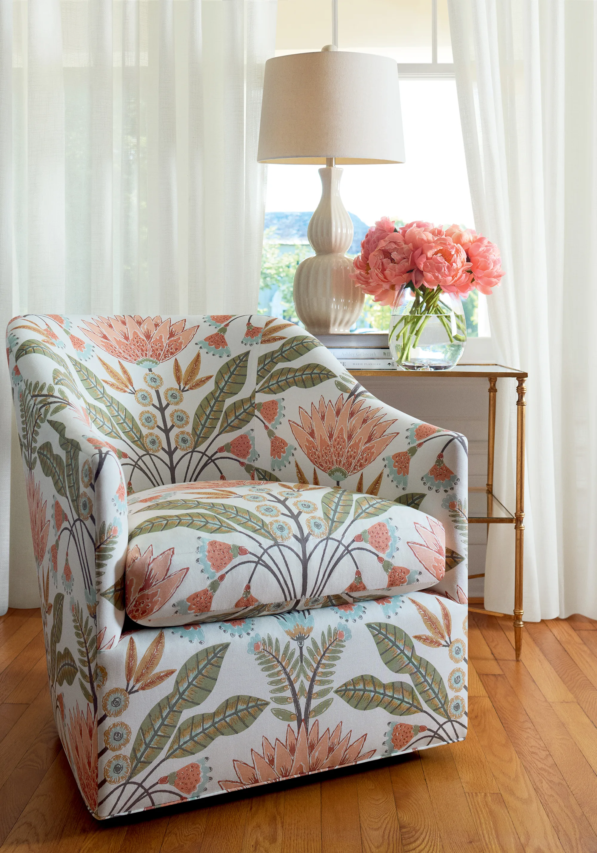 Thibaut Lotus in Apricot (F914609)