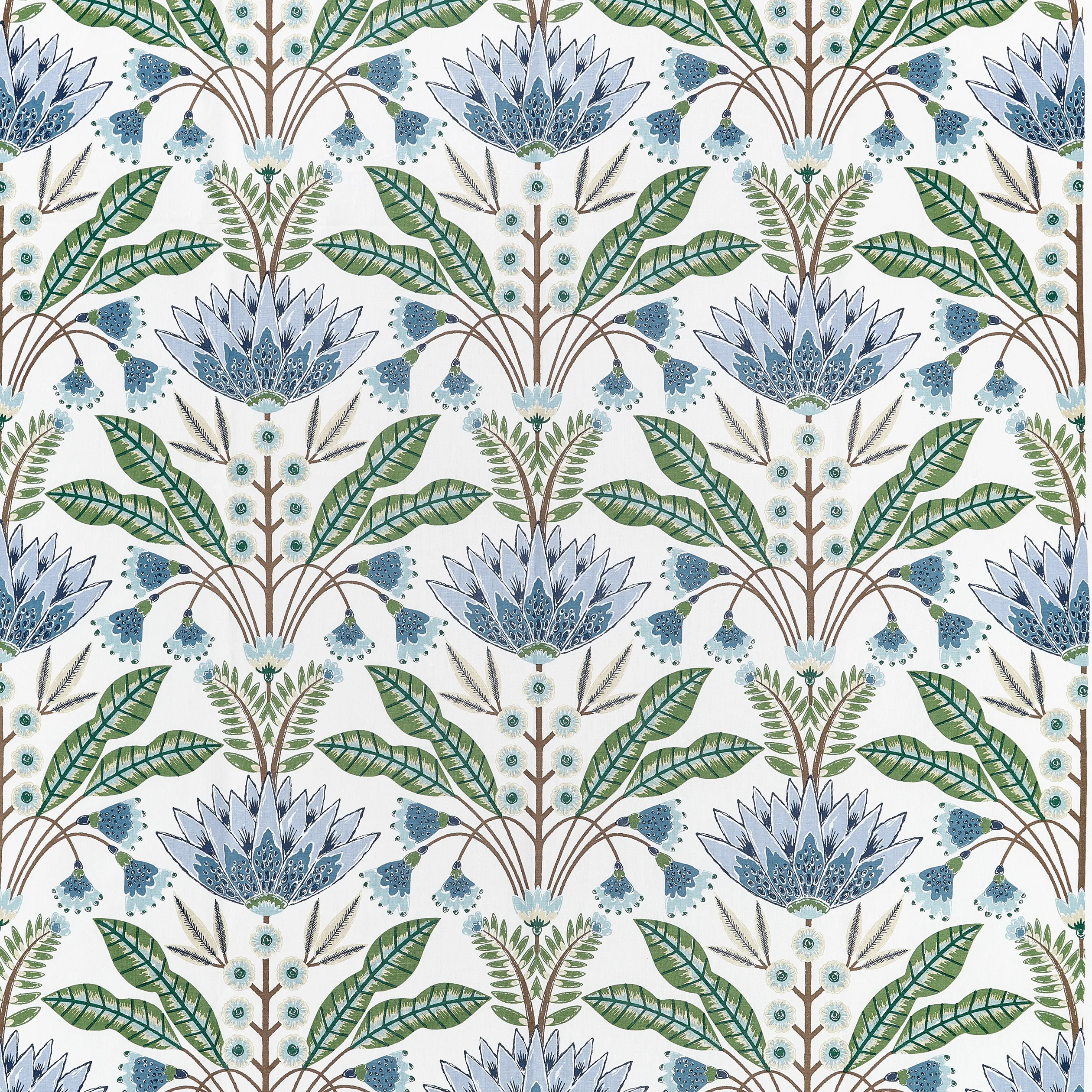 F914612 | Lotus – Blue and Green