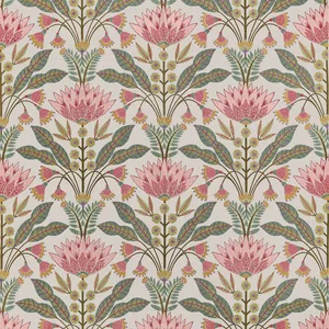 Thibaut Lotus in Cranberry (F914606)