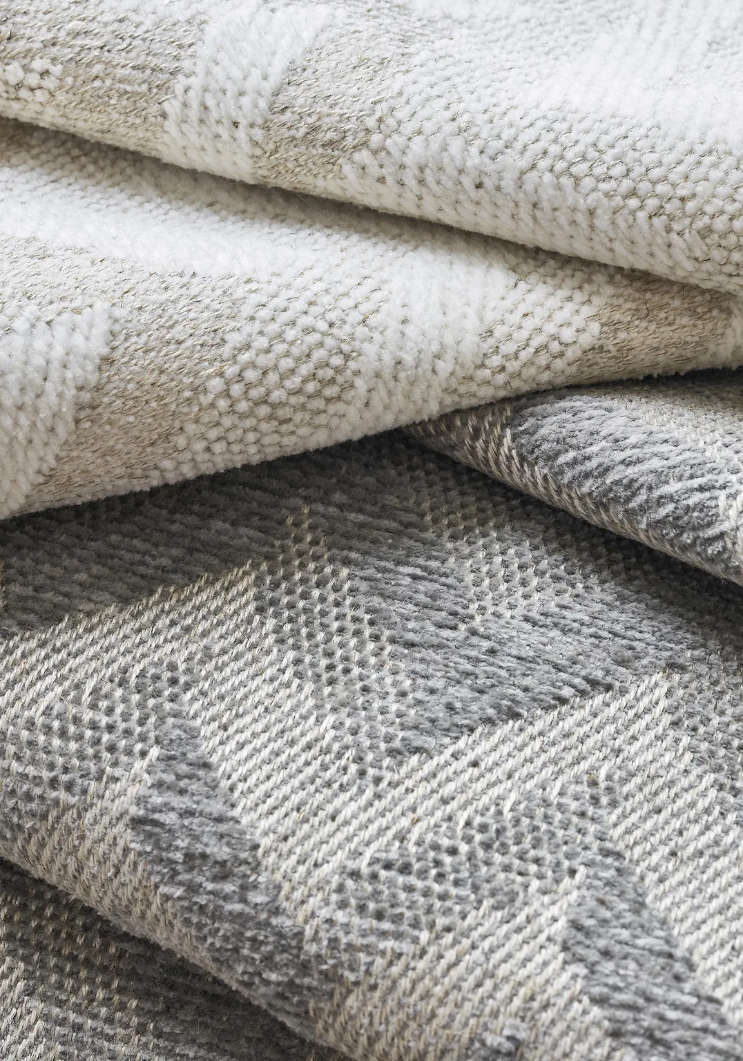Thibaut Luna Chevron in Charcoal (W789102)