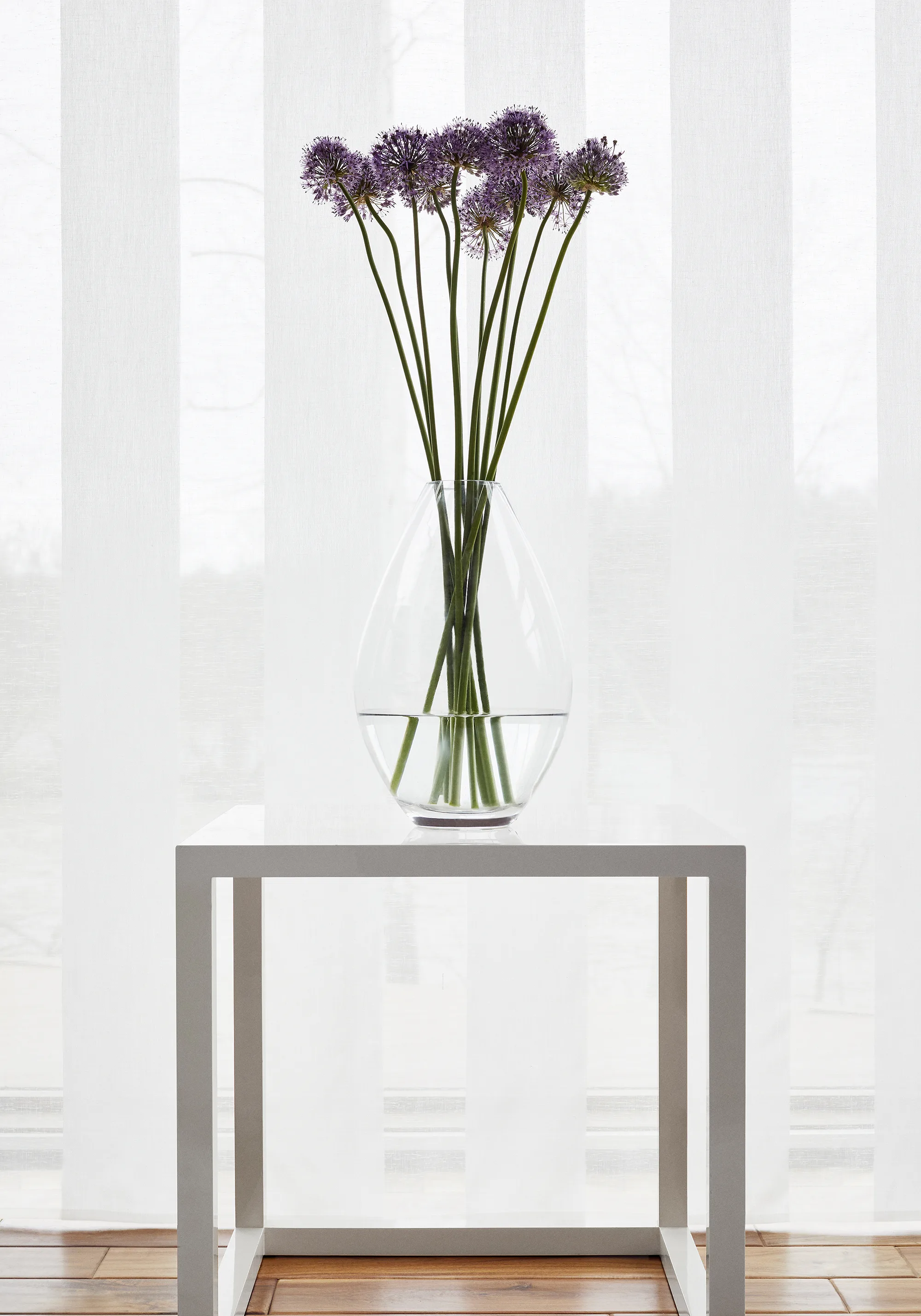 Thibaut Manchester Stripe in Snow White (FWW7132)