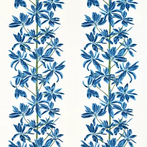 Thibaut Mangrove Tree in Blue and White (F945032)