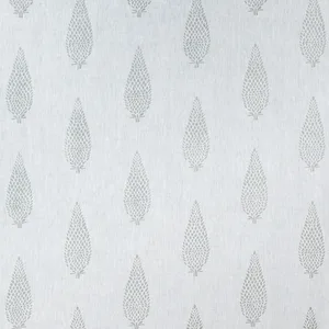 Anna French Manor Embroidery in Grey on Off White (AW73006)