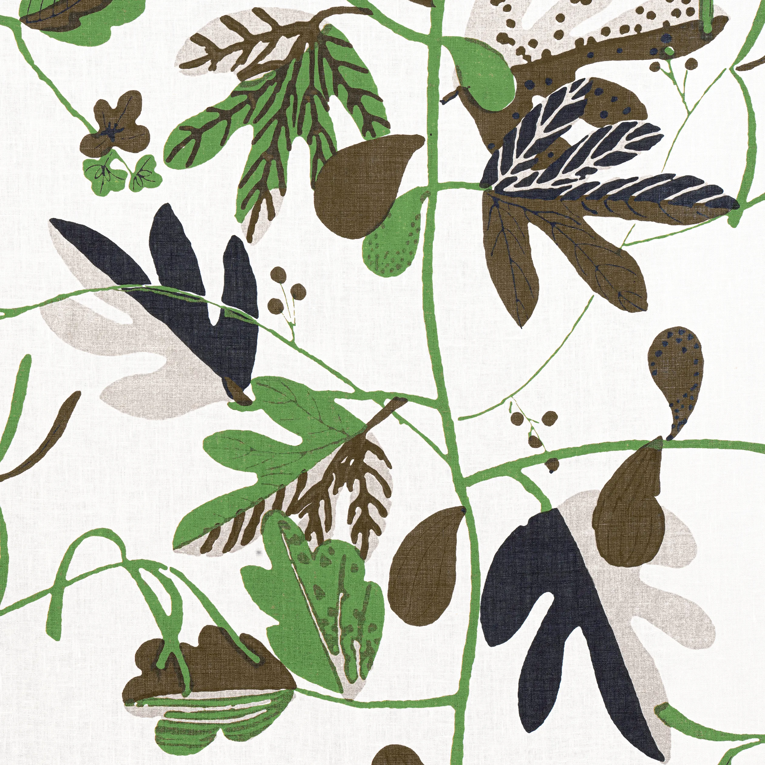 F916208 | Matisse Leaf – Black and Green