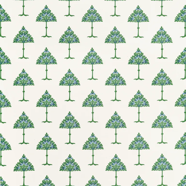 Thibaut May Tree in Blue and Green (F914615)