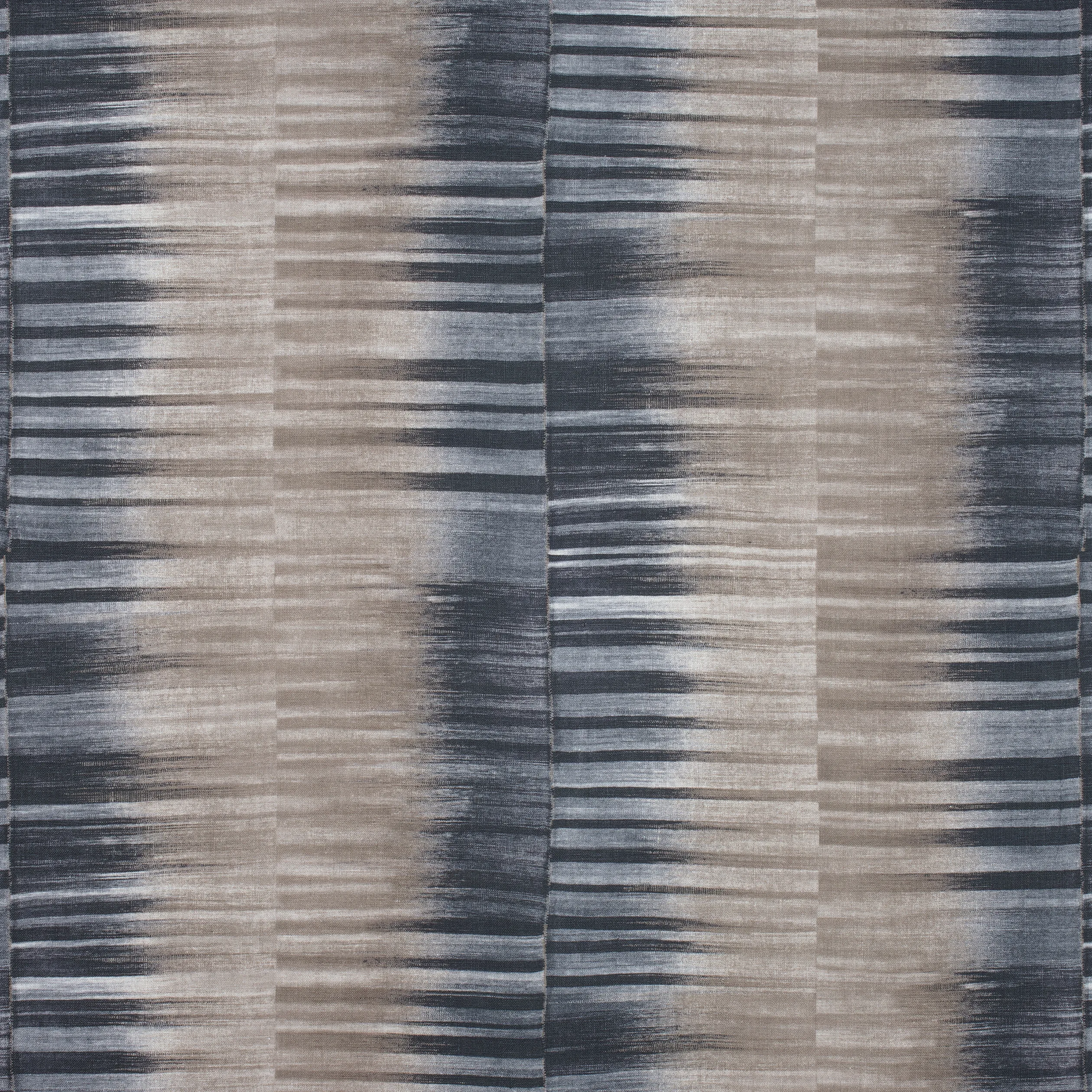 F910089 | Mekong Stripe – Charcoal and Taupe