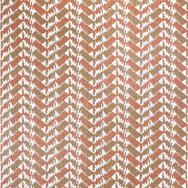 Thibaut Melrose Check in Apricot and Ginger (F945006)