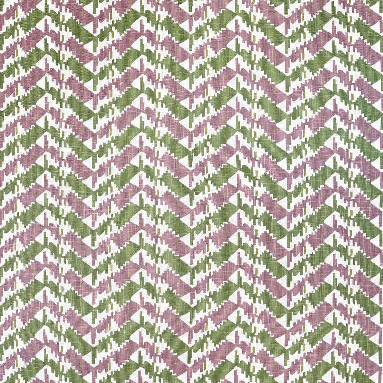 Thibaut Melrose Check in Lavender and Green (F945005)