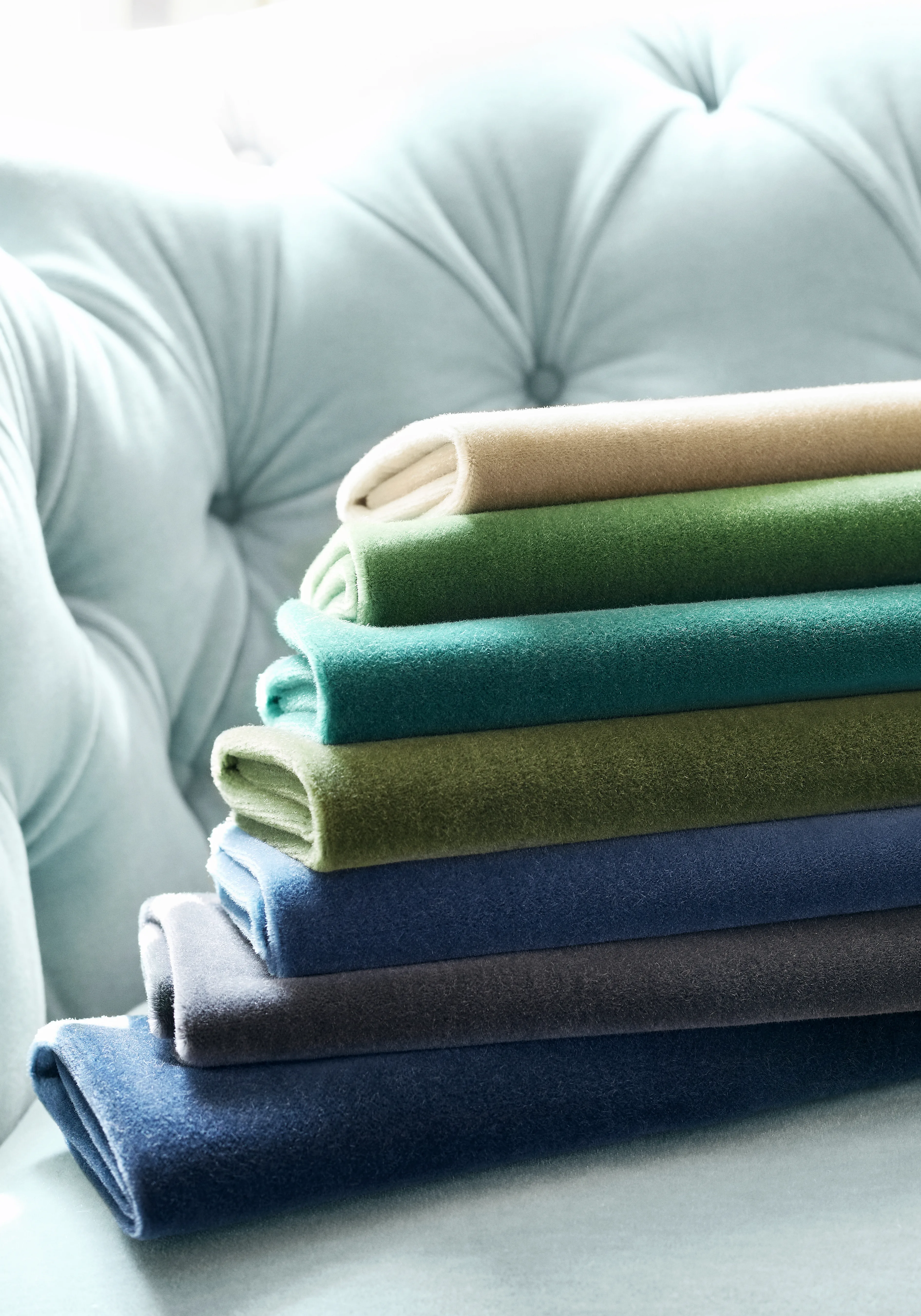 Thibaut Miles Mohair Velvet in Charcoal (W72826)