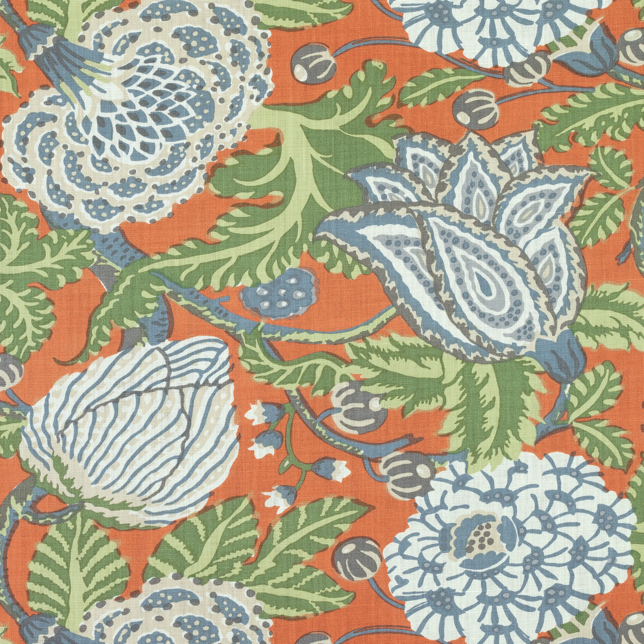 Thibaut Mitford in Orange (F92945)
