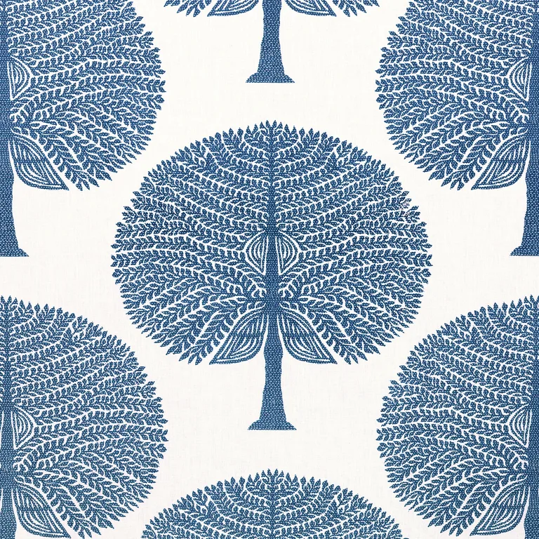 Thibaut Mulberry Tree in Navy (F910603)