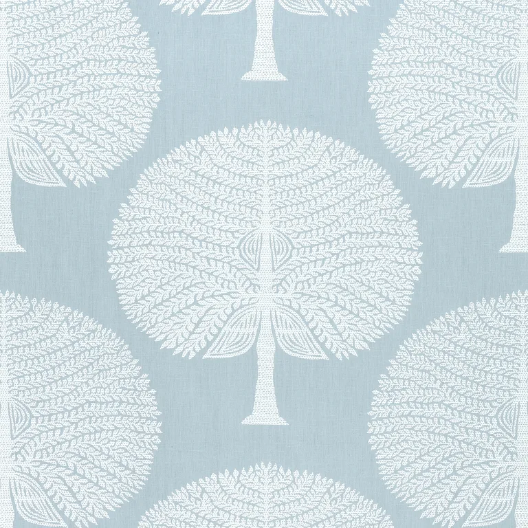 Thibaut Mulberry Tree in Spa Blue (F910600)