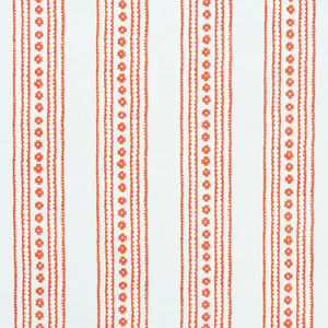 Thibaut New Haven Stripe in Coral (F910606)