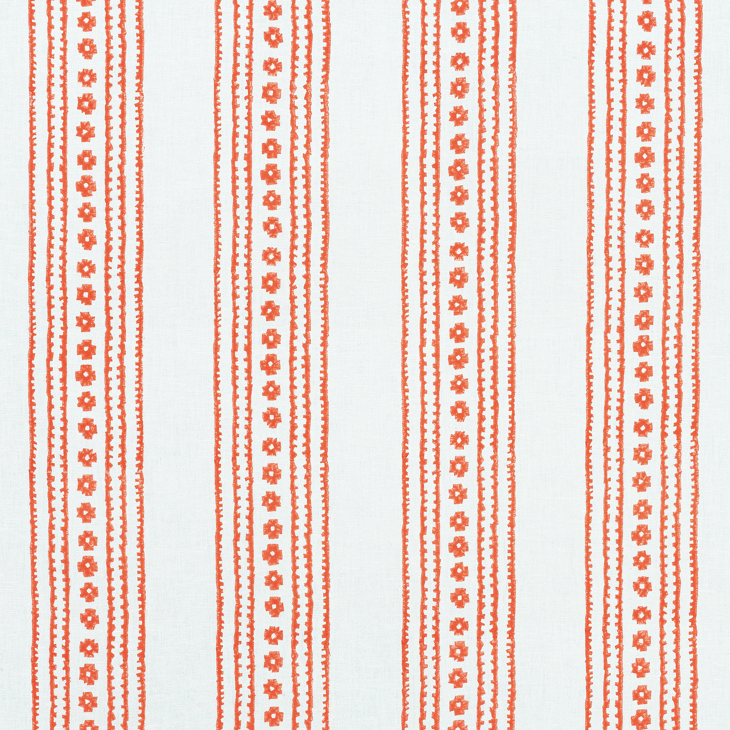 Thibaut New Haven Stripe in Coral (F910606)