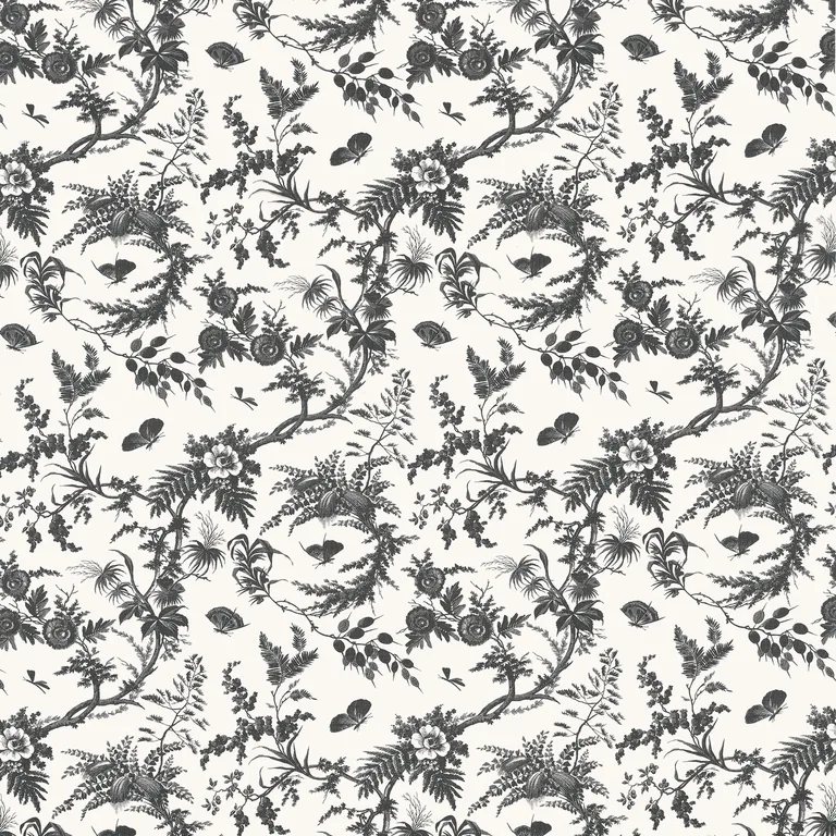 Anna French Newlands Toile in Black (AF57838)