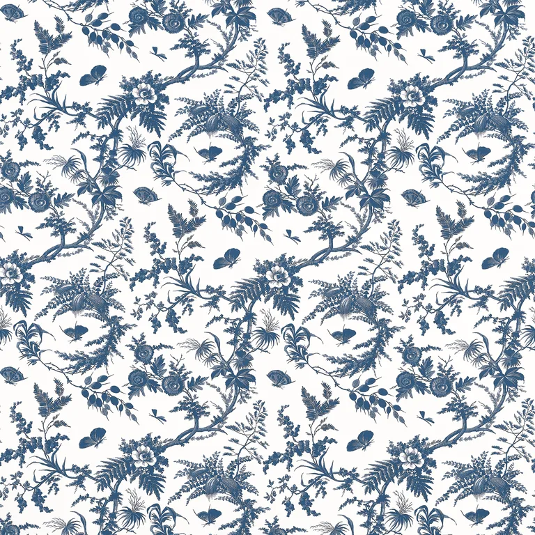 Anna French Newlands Toile in Blue (AF57837)