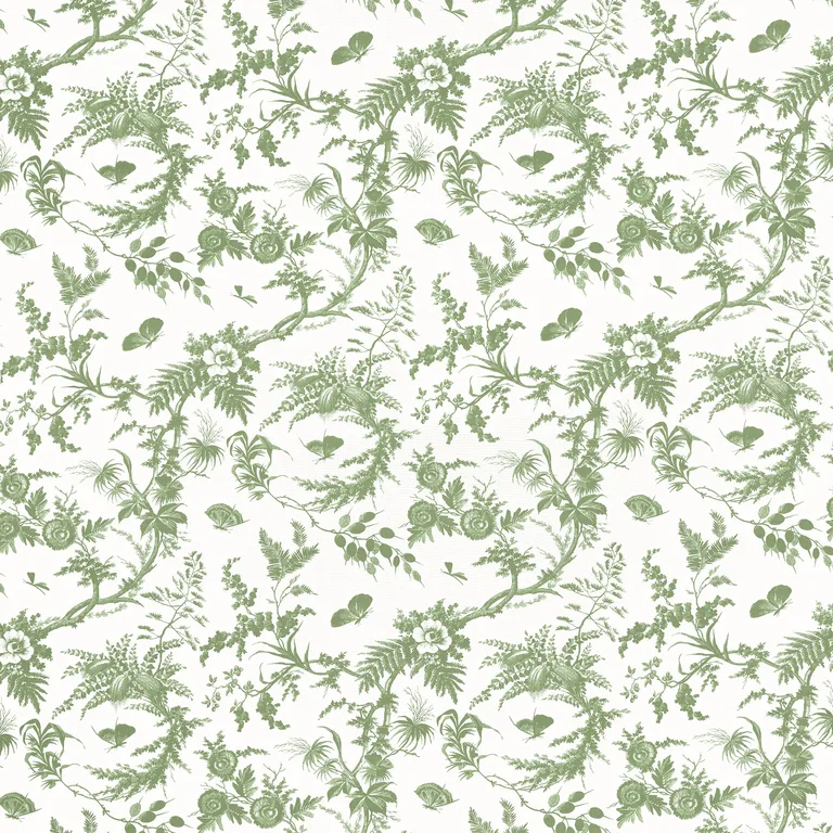 Anna French Newlands Toile in Green (AF57836)