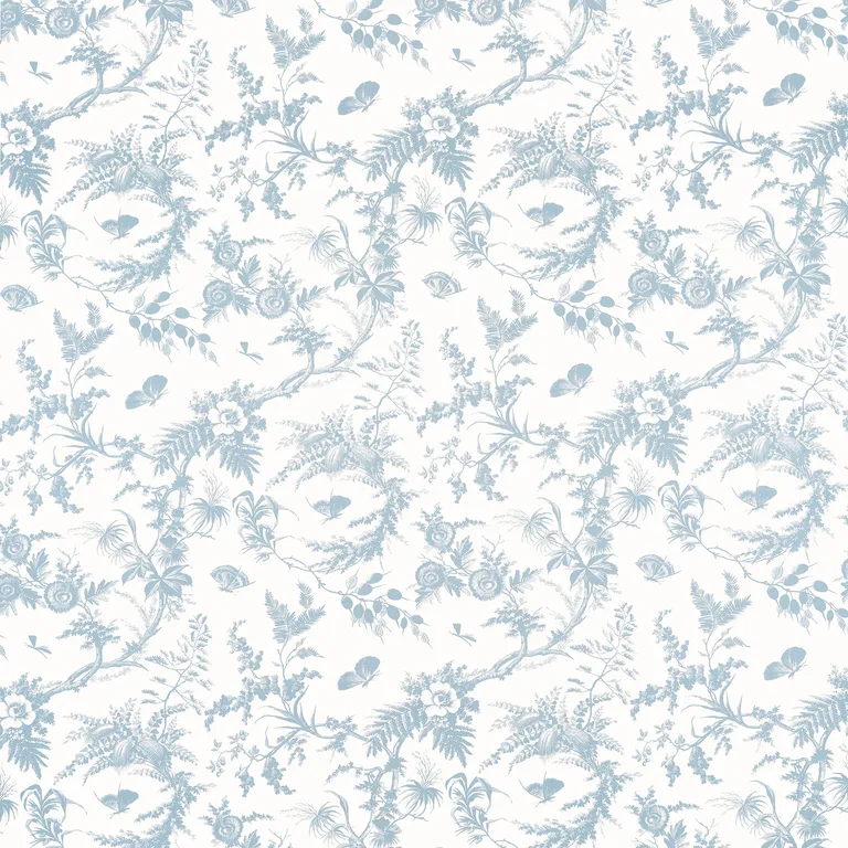 Anna French Newlands Toile in Soft Blue (AF57834)