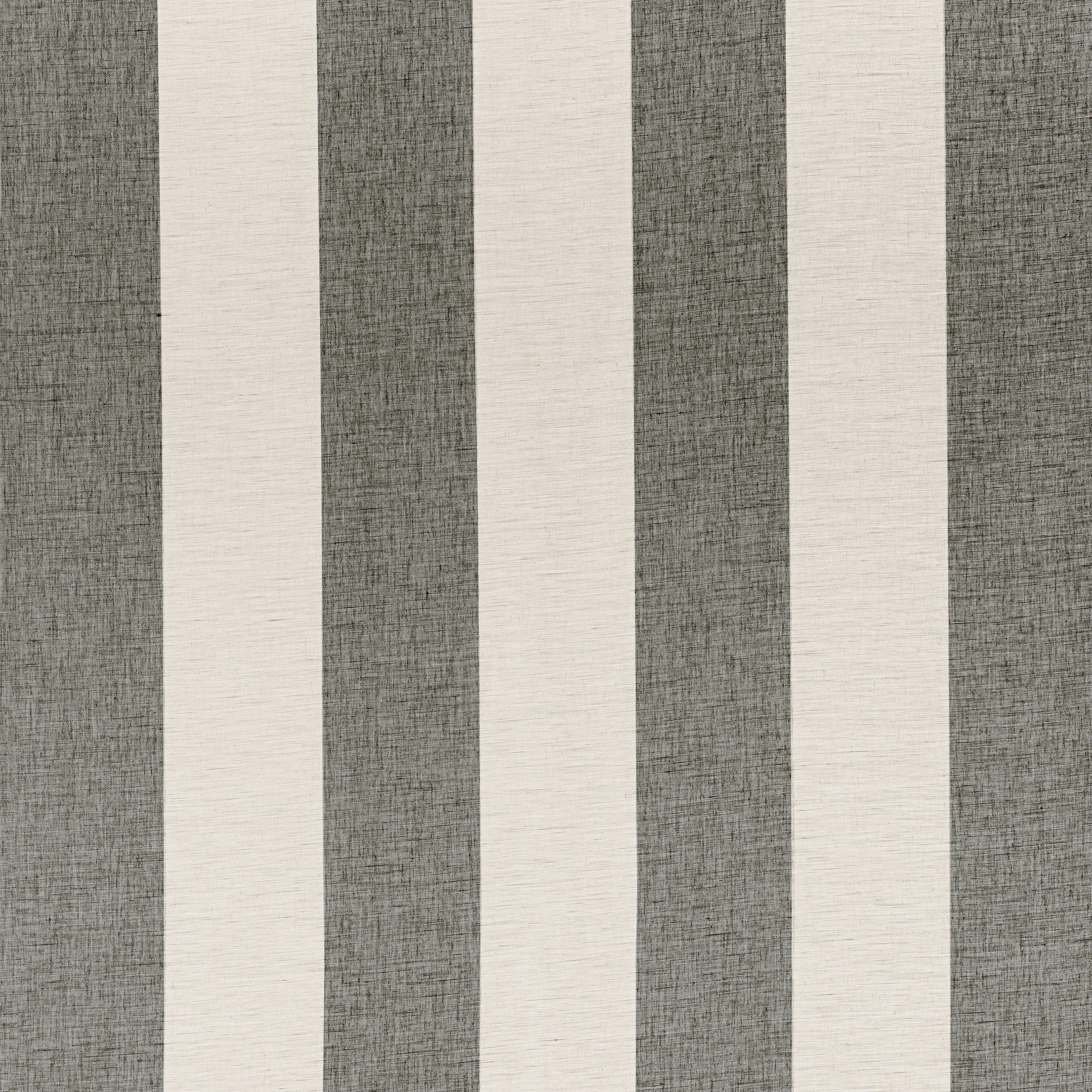 FWW8216 | Newport Stripe – Black and Linen
