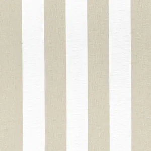 Thibaut Newport Stripe in Jute and White (FWW8218)