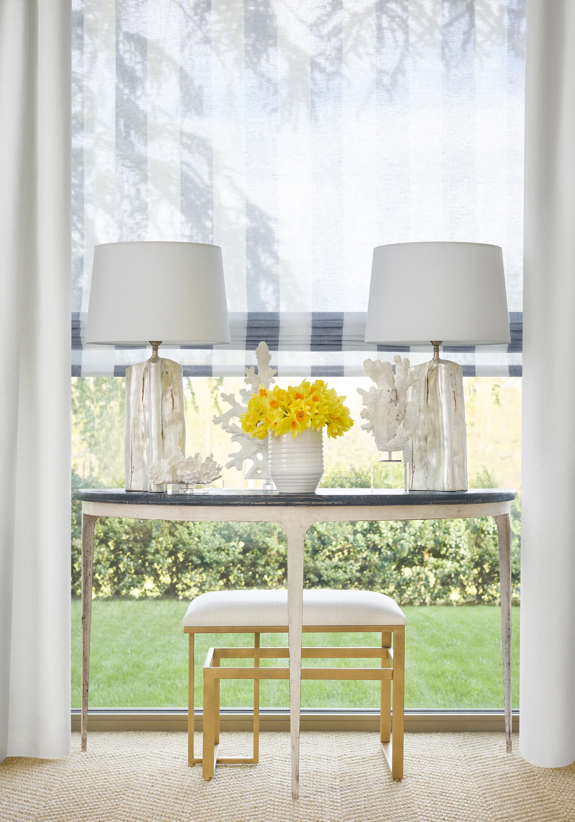 Thibaut Newport Stripe in Navy and White (FWW8210)