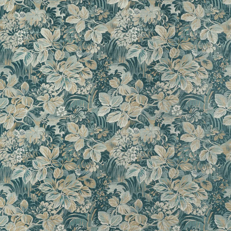 Thibaut Night Garden in Spa Blue (F910533)