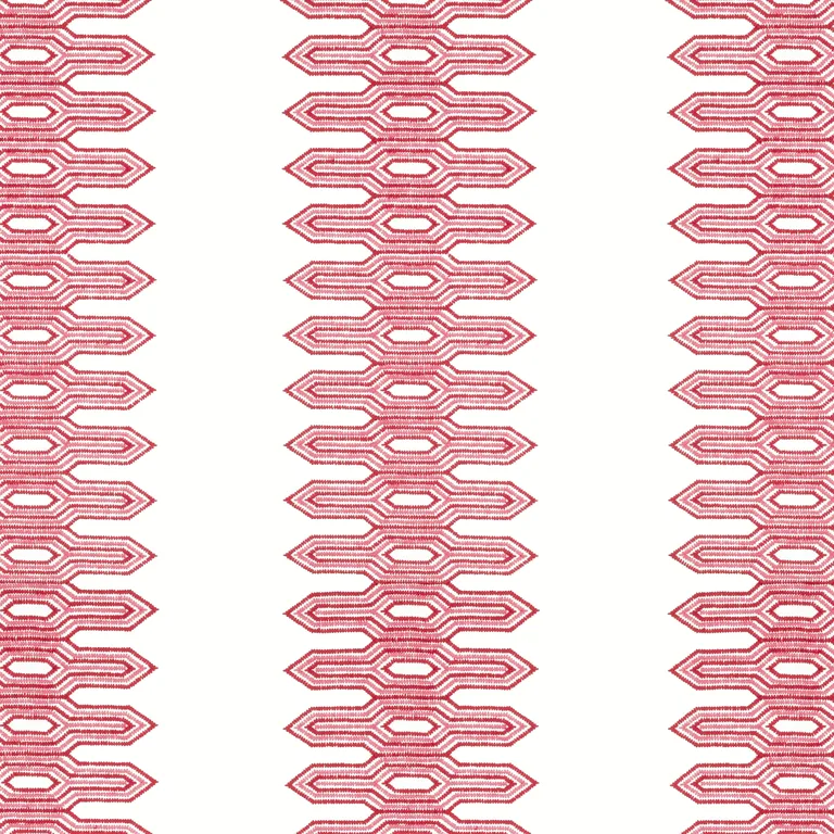 Thibaut Nola Stripe Embroidery in Pink (W720812)