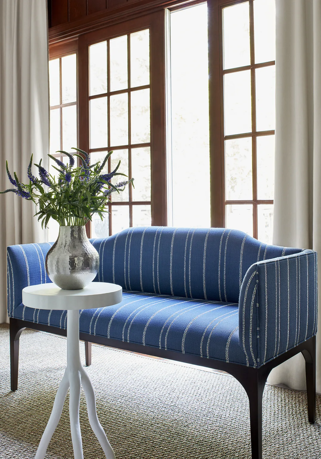 Thibaut Nolan Stripe in Blue (W73309)