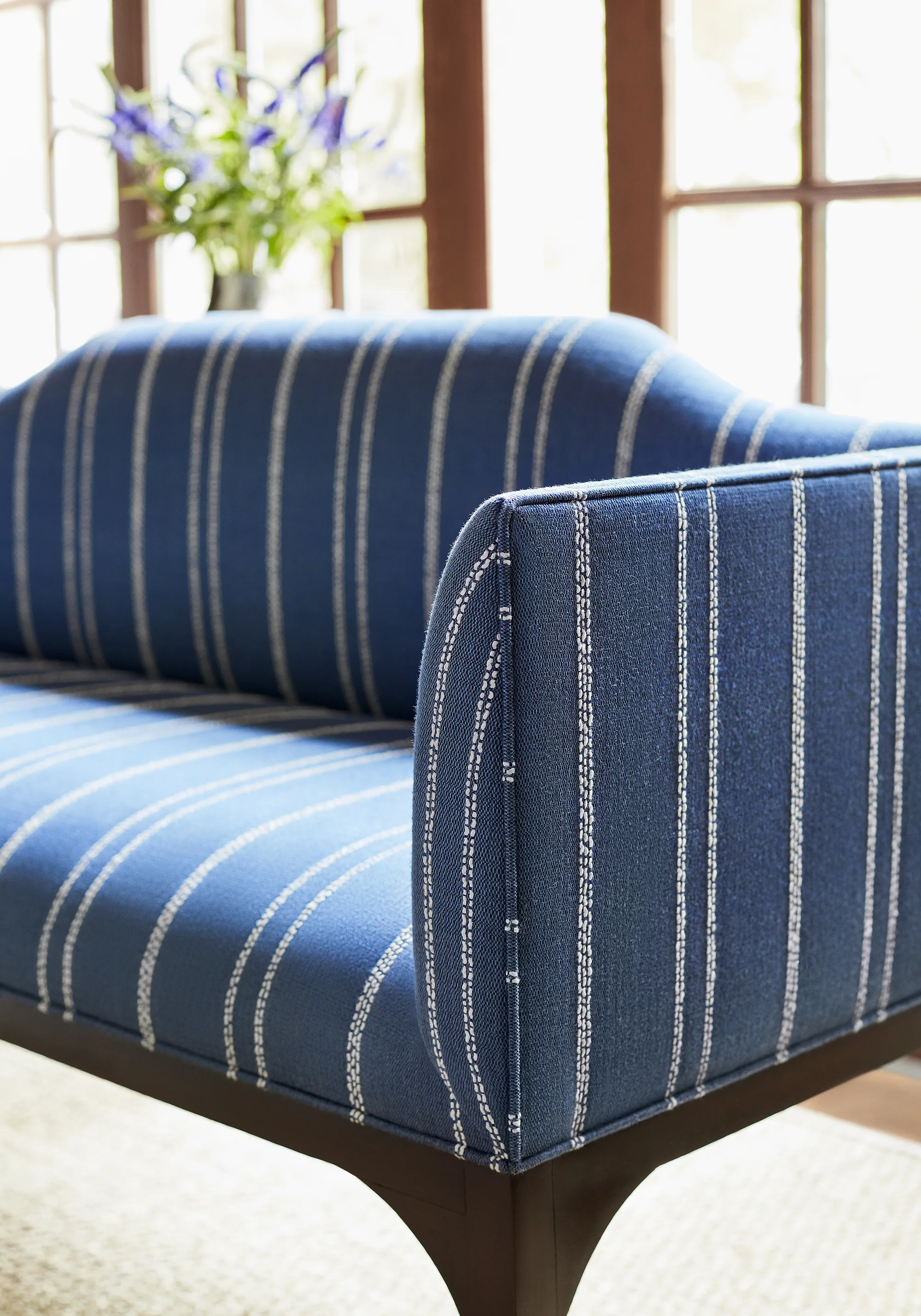 Thibaut Nolan Stripe in Blue (W73309)