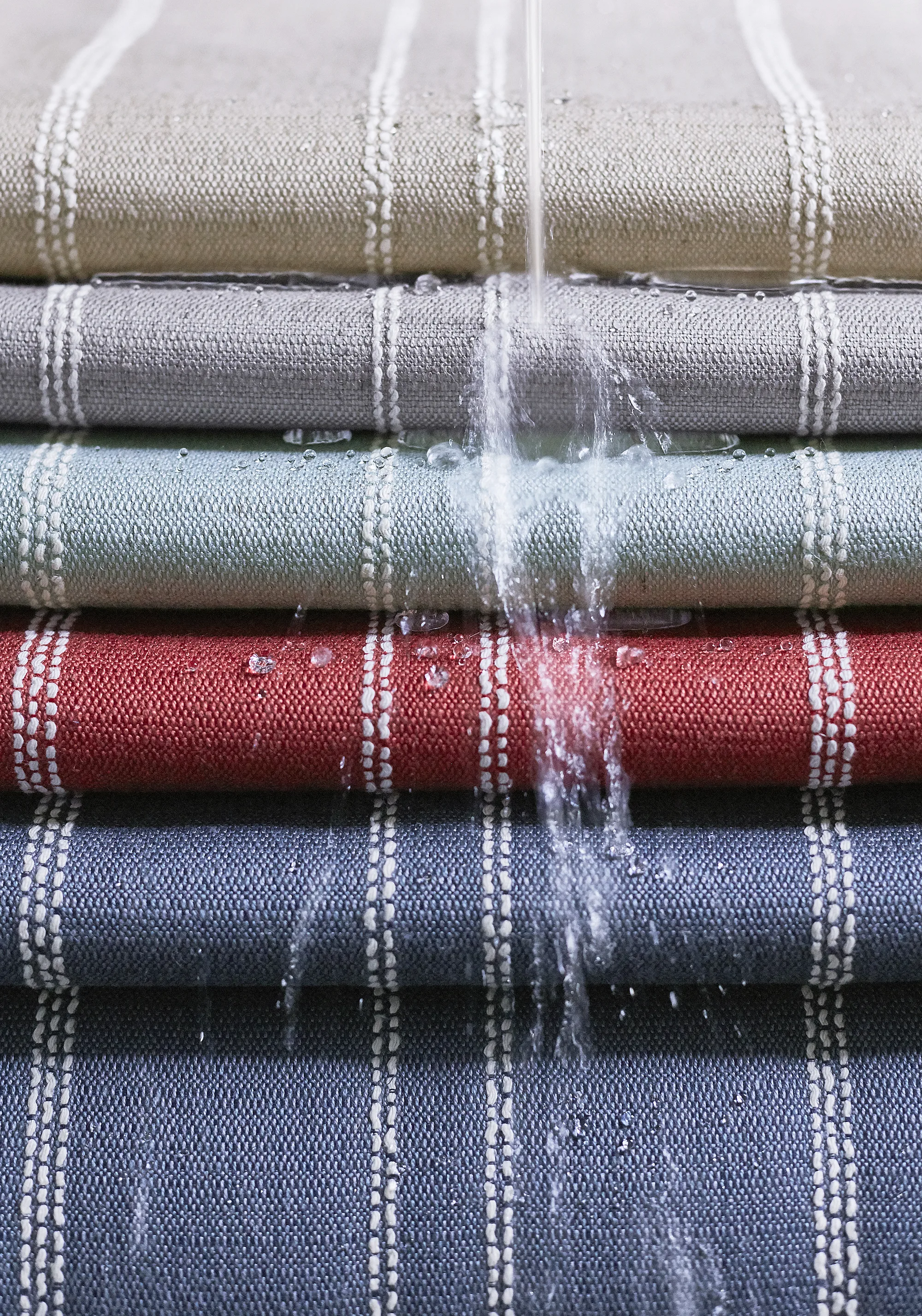 Thibaut Nolan Stripe in Grey (W73311)